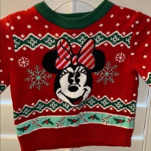 Disney Minnie Mouse holiday sweater
